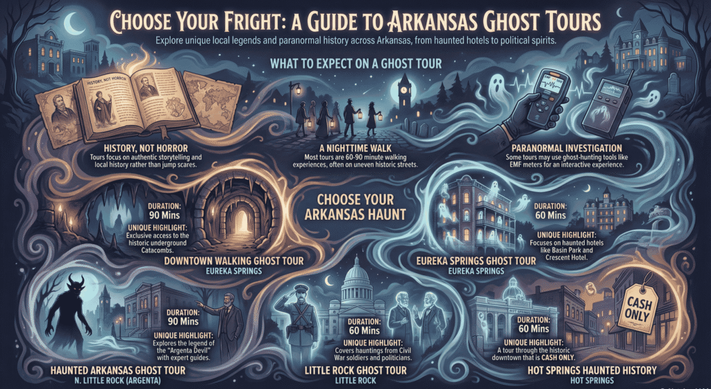 5 Best Ghost Tours in Arkansas